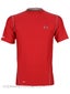 Under Armour HeatGear Fitted Perf S/S Shirt Sr White 